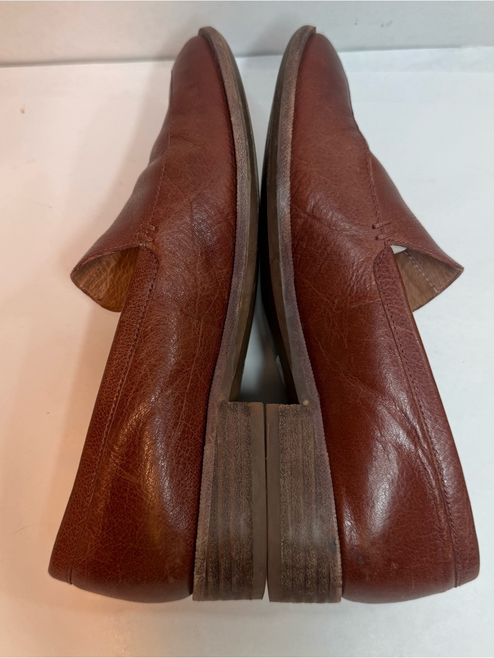 Madewell Frances Leather Loafer Slip on w Cloudlift Cushion H2419 Shoes SZ 6 - Picture 4 of 8